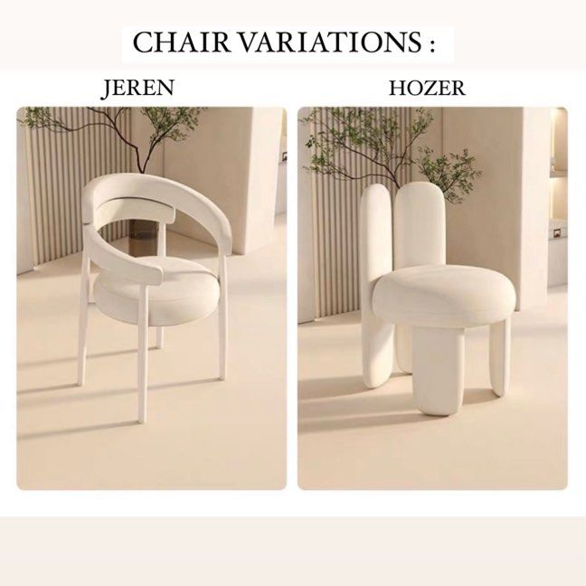 DERRICK Modern Dining Table & Chairs