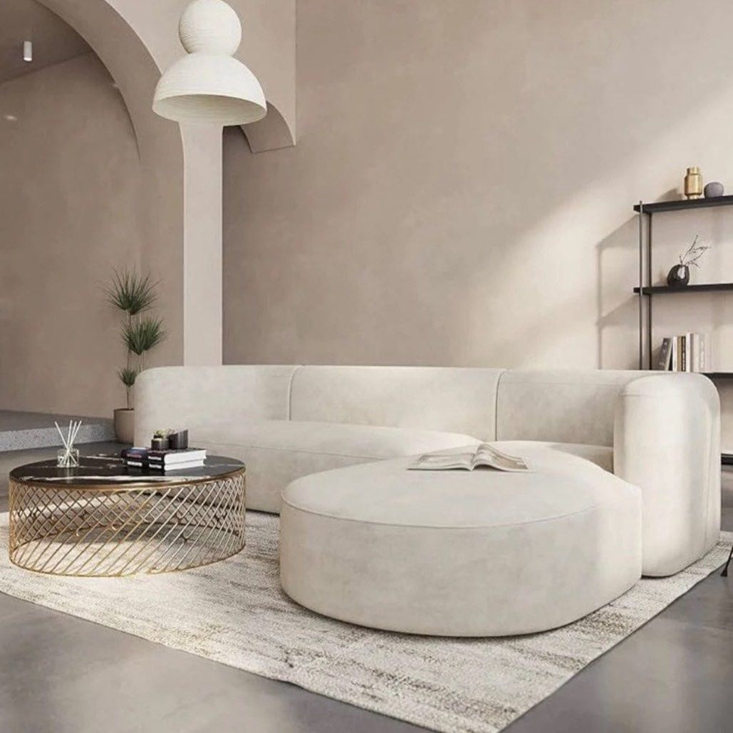 DAMPTON Modern Curve Sofa