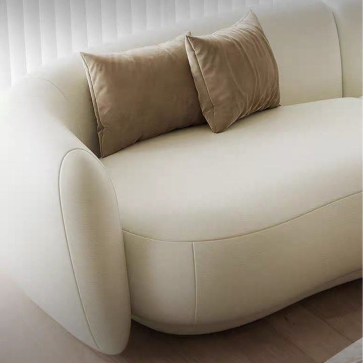 CHANTE Modern Scratch Resistant Sectional Curve Sofa