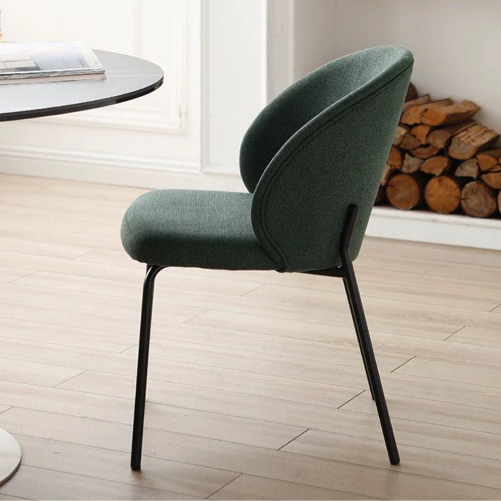 BURRY Modern Fabric Dining Chair