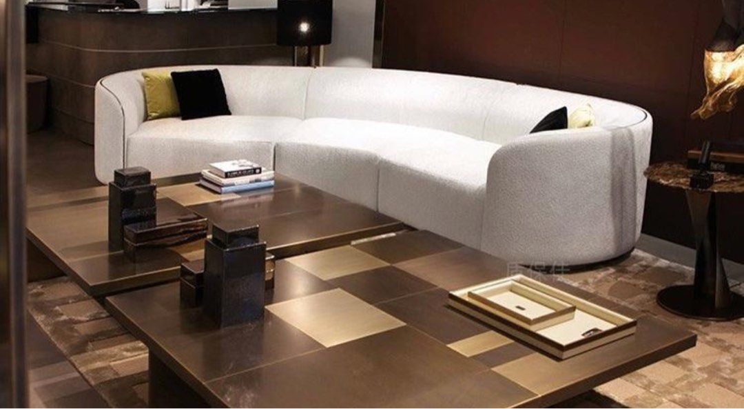 CELESTE Sectional Curve Round Sofa