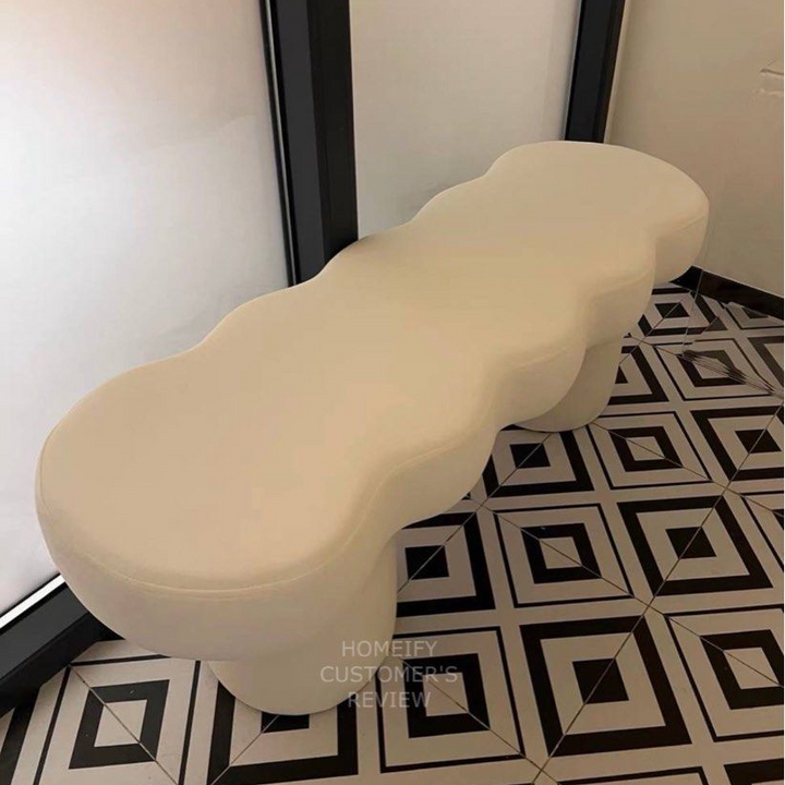 CALLAN Modern Jaggered Bench