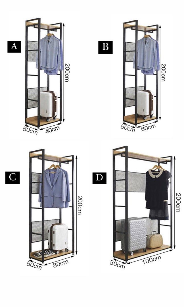 CRISPINA Open Concept Wardrobe