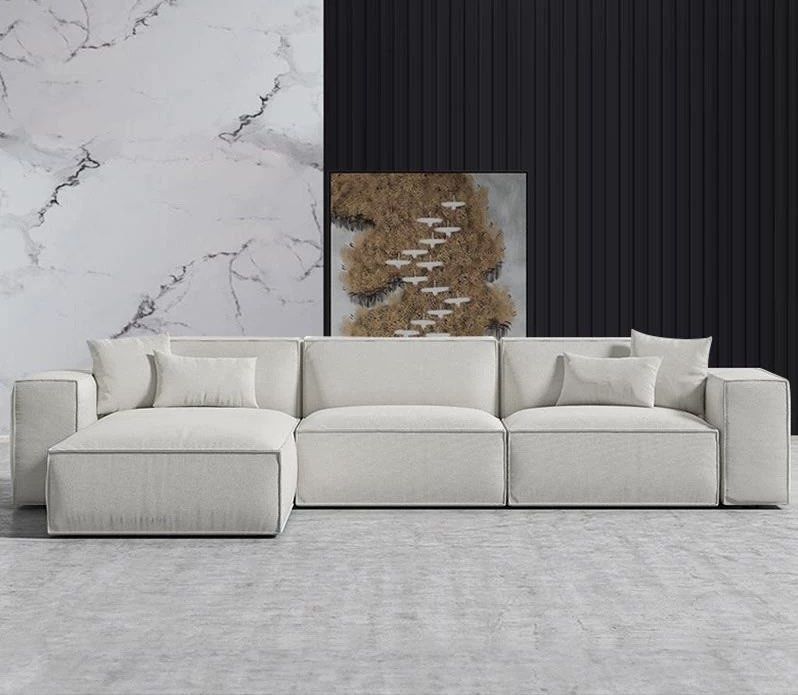 CASEN Sectional Velvet Sofa