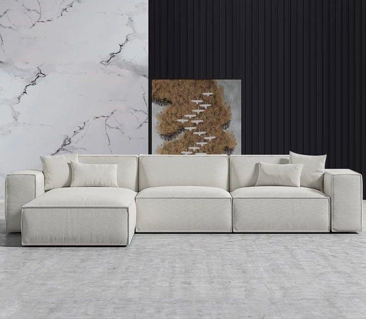 CASEN Sectional Velvet Sofa