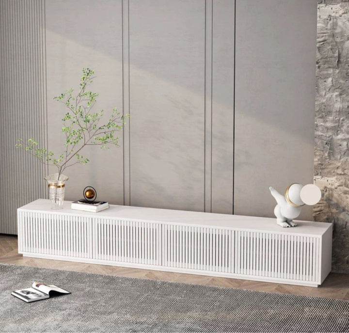 CESTER Japandi Solid Wood TV Console