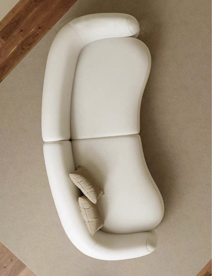 CHANTE Modern Scratch Resistant Sectional Curve Sofa