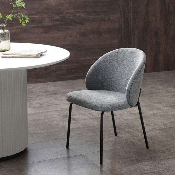 BURRY Modern Fabric Dining Chair