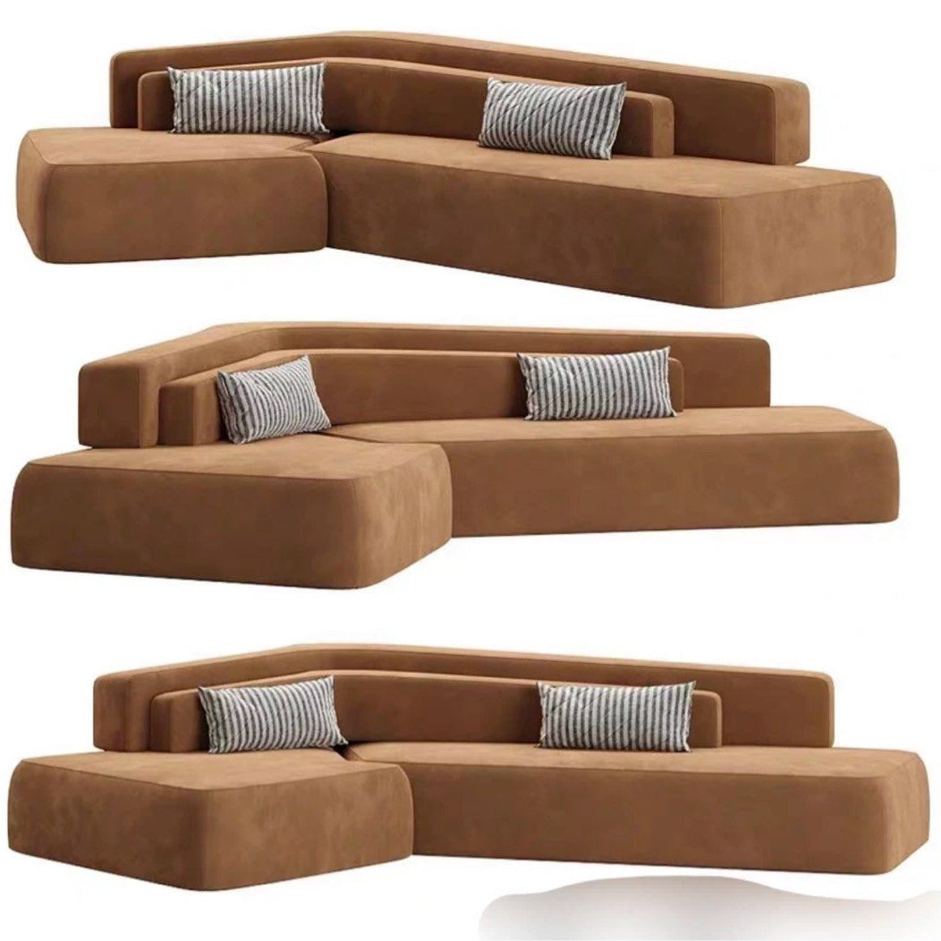 CRAGE Modern Curved Sofa