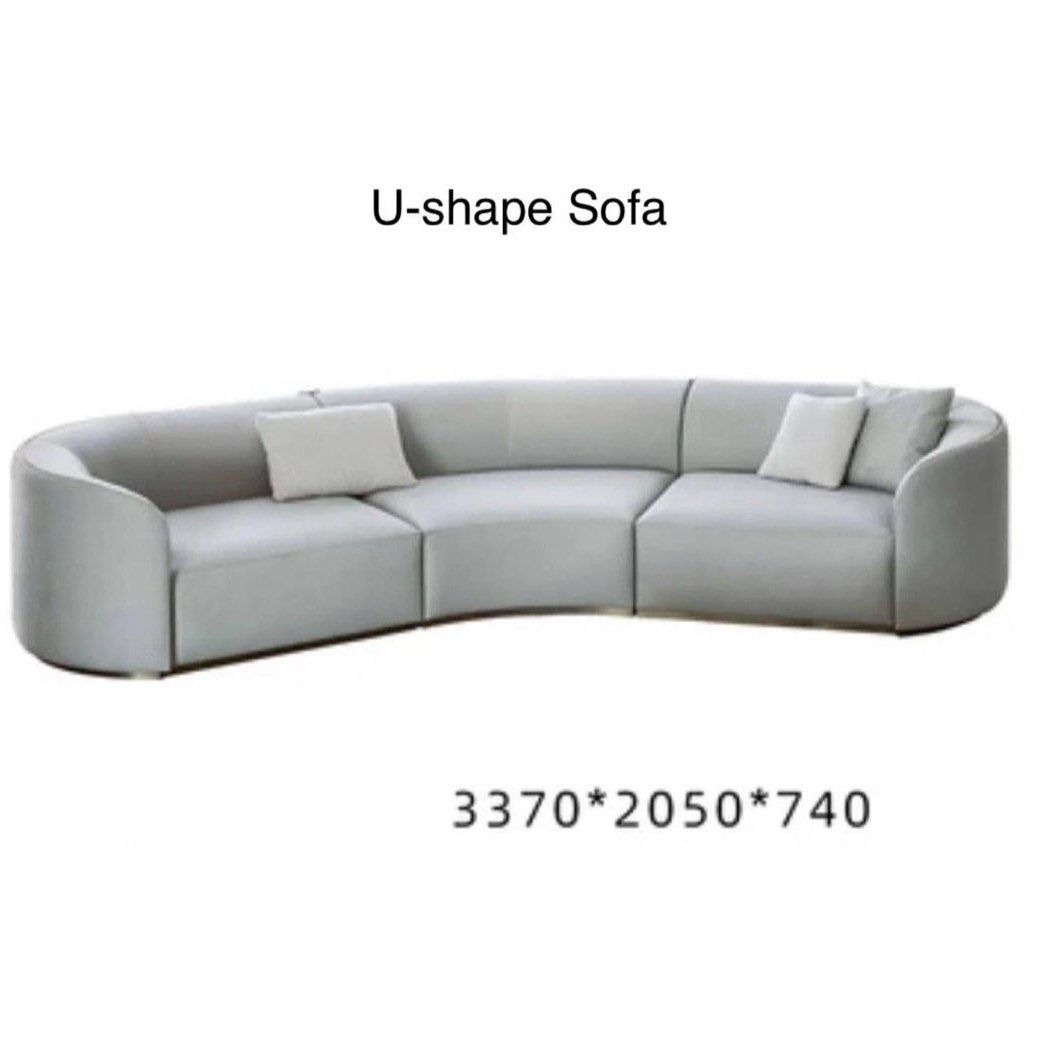 CELESTE Sectional Curve Round Sofa