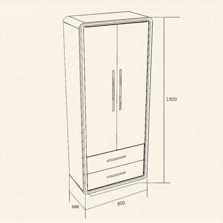 CLEMENTIA Modern Wardrobe