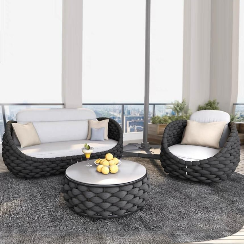 SOLARA Modern Outdoor Sofa Set