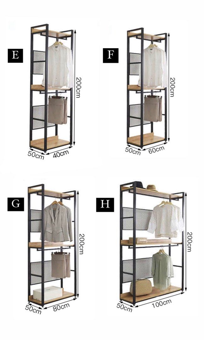 CRISPINA Open Concept Wardrobe