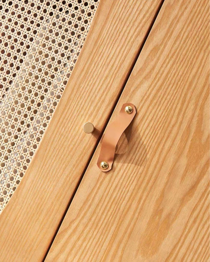 CURTIS Japandi Solid Wood Wardrobe