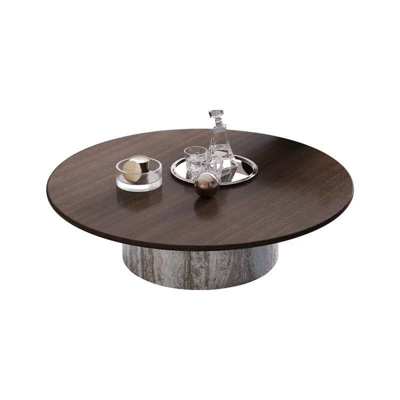 QIYANE Modern Marble Coffee Table