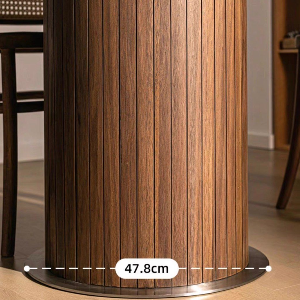 BRIEN Round Wood Dining Table