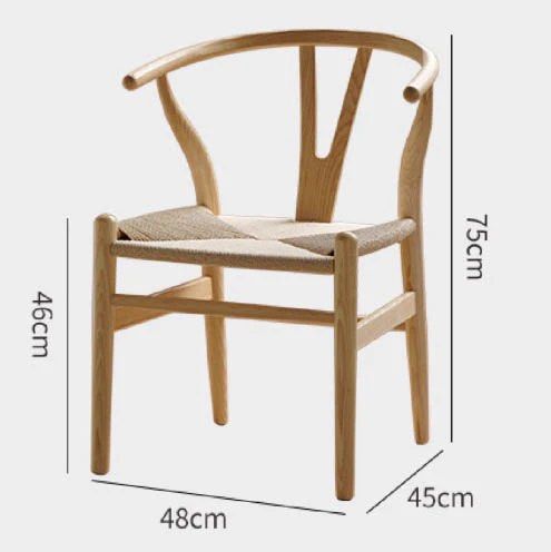 DALE Modern Wishbone Dining Chairs