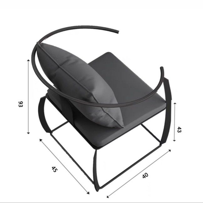 DELLAN Modern Slate Work Desk