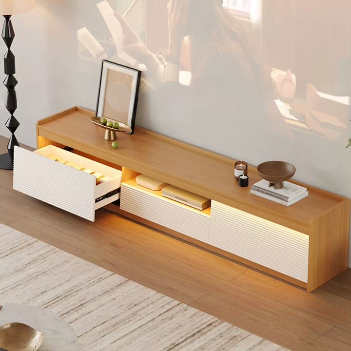 VALO Modern Solid Wood TV Console