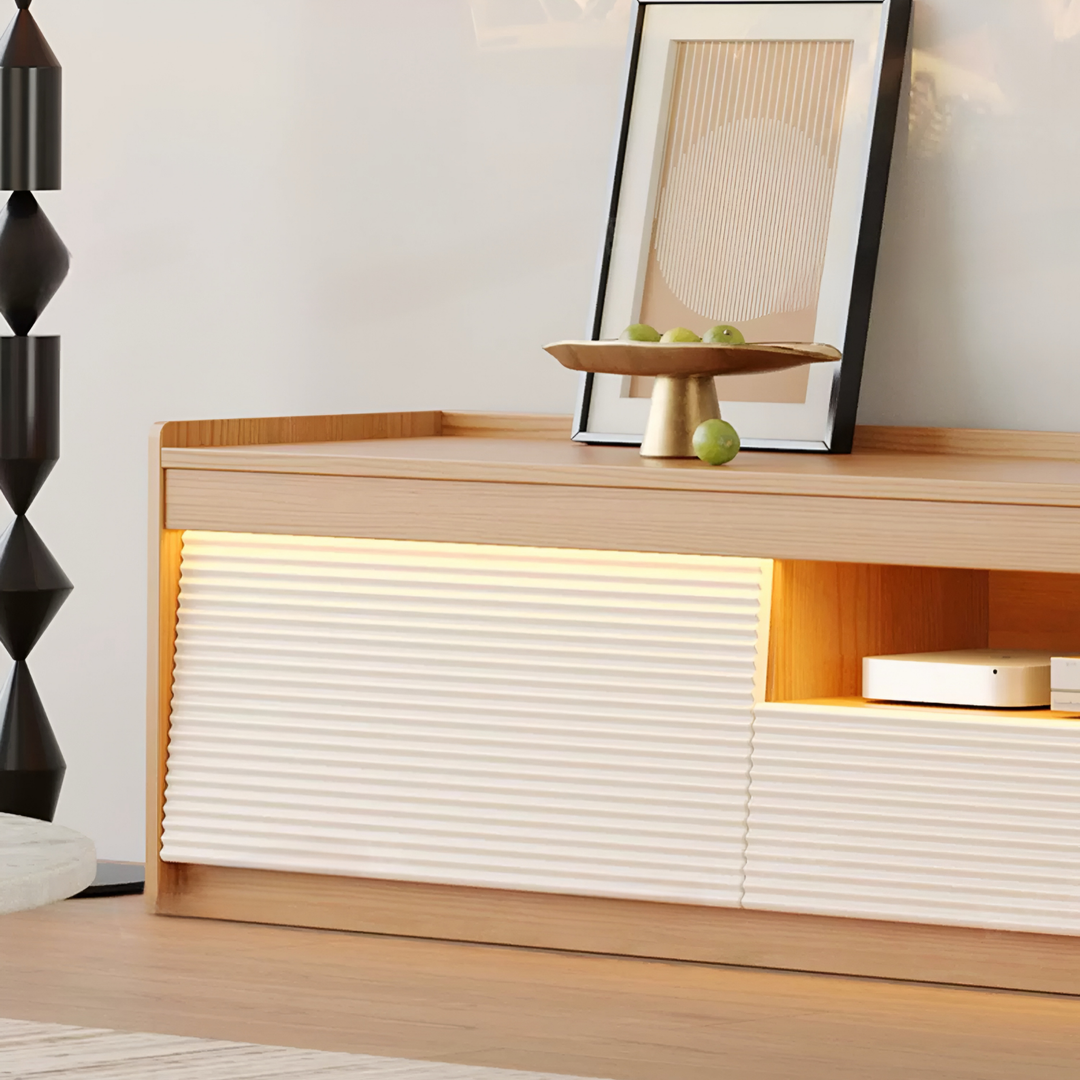 VALO Modern Solid Wood TV Console