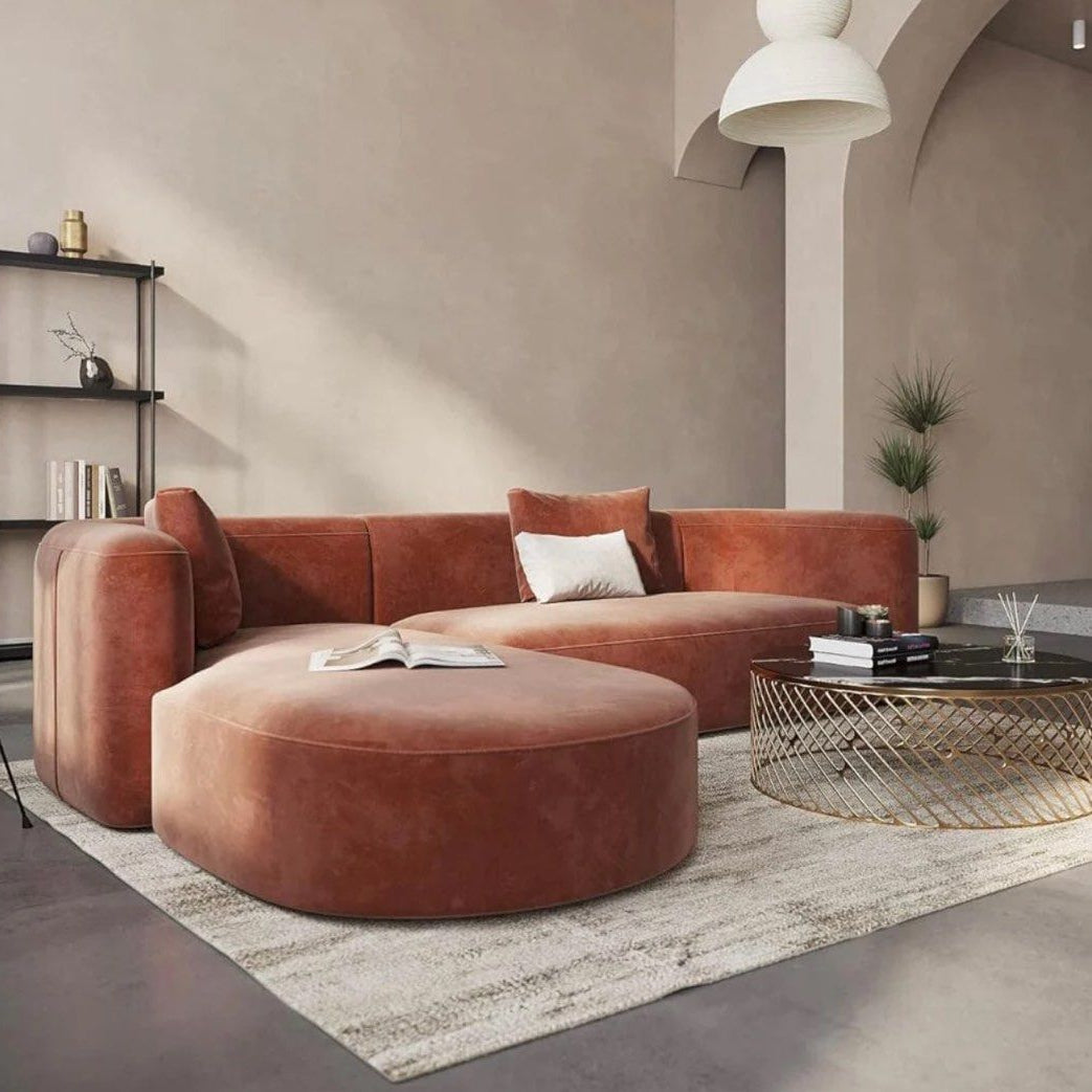 DAMPTON Modern Curve Sofa