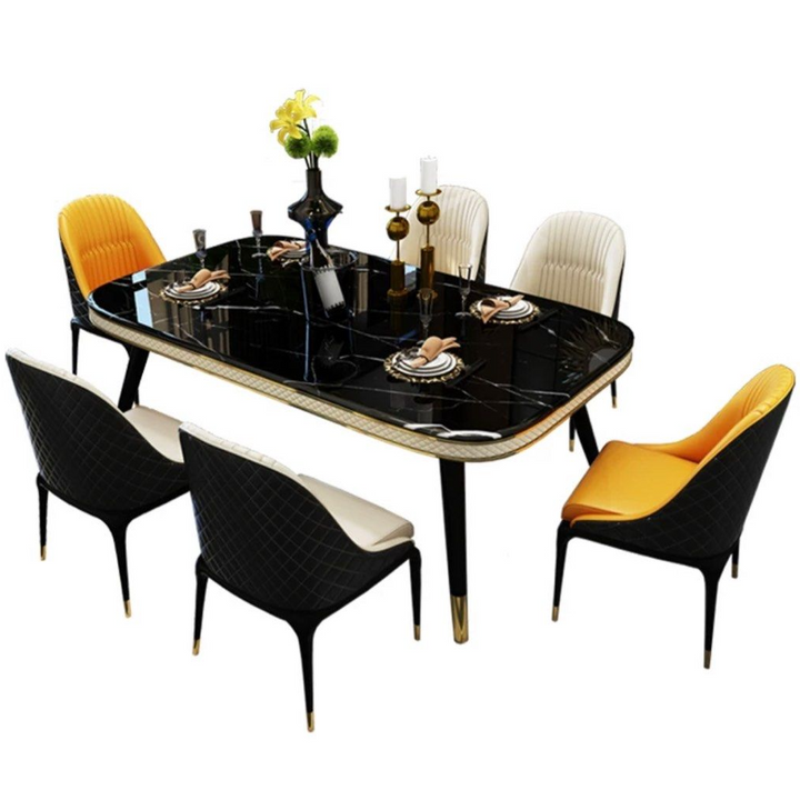 CORBETT Modern Marble Dining Table