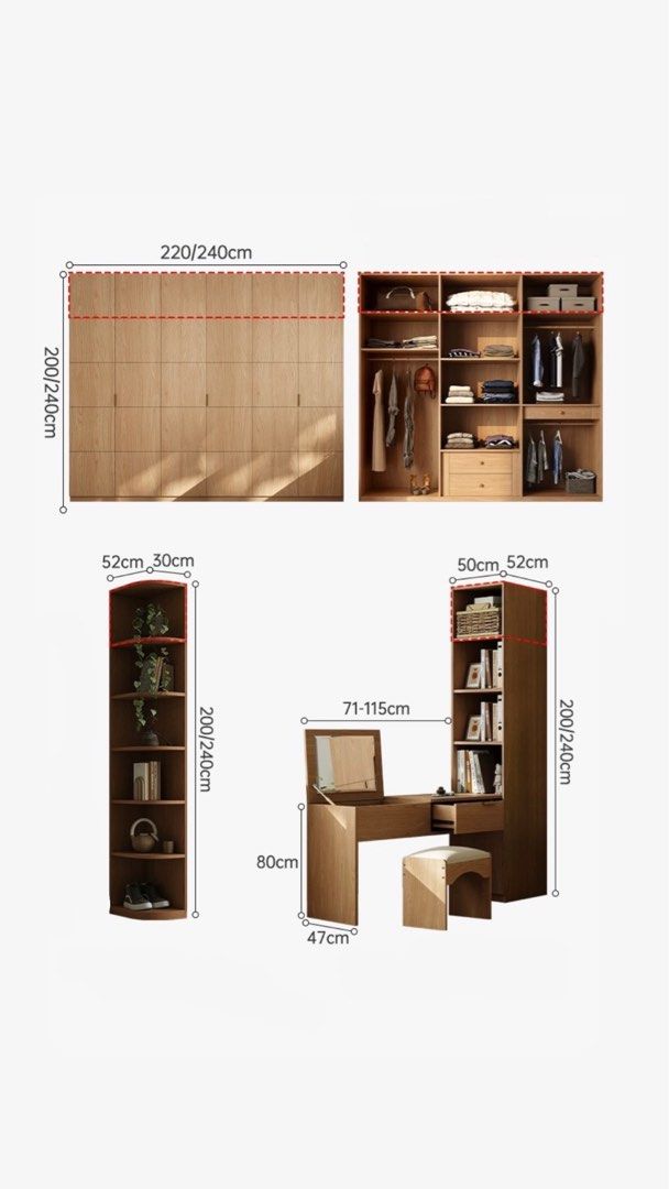 CLAUDE Japandi Wardrobe