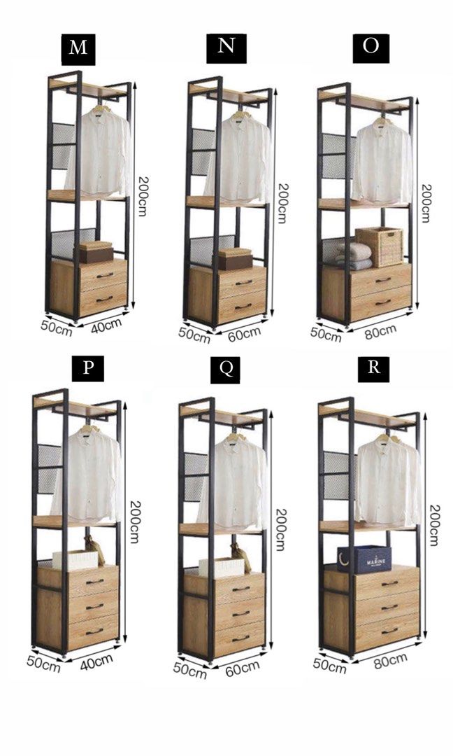 CRISPINA Open Concept Wardrobe