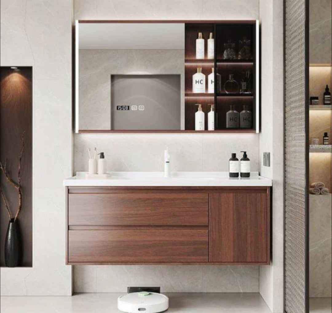 2 CUSTOM VANITY SINK & MIRROR