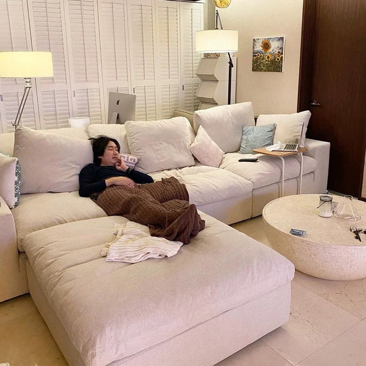 BRISA Modern L Shaped Sofa