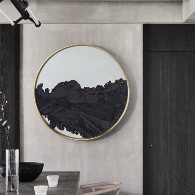 ACESO Modern Abstract Round Wall Art