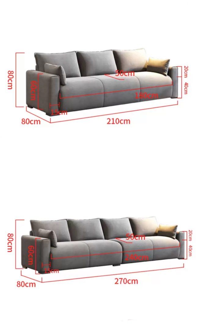 CELANORA Modern Leathaire Sofa