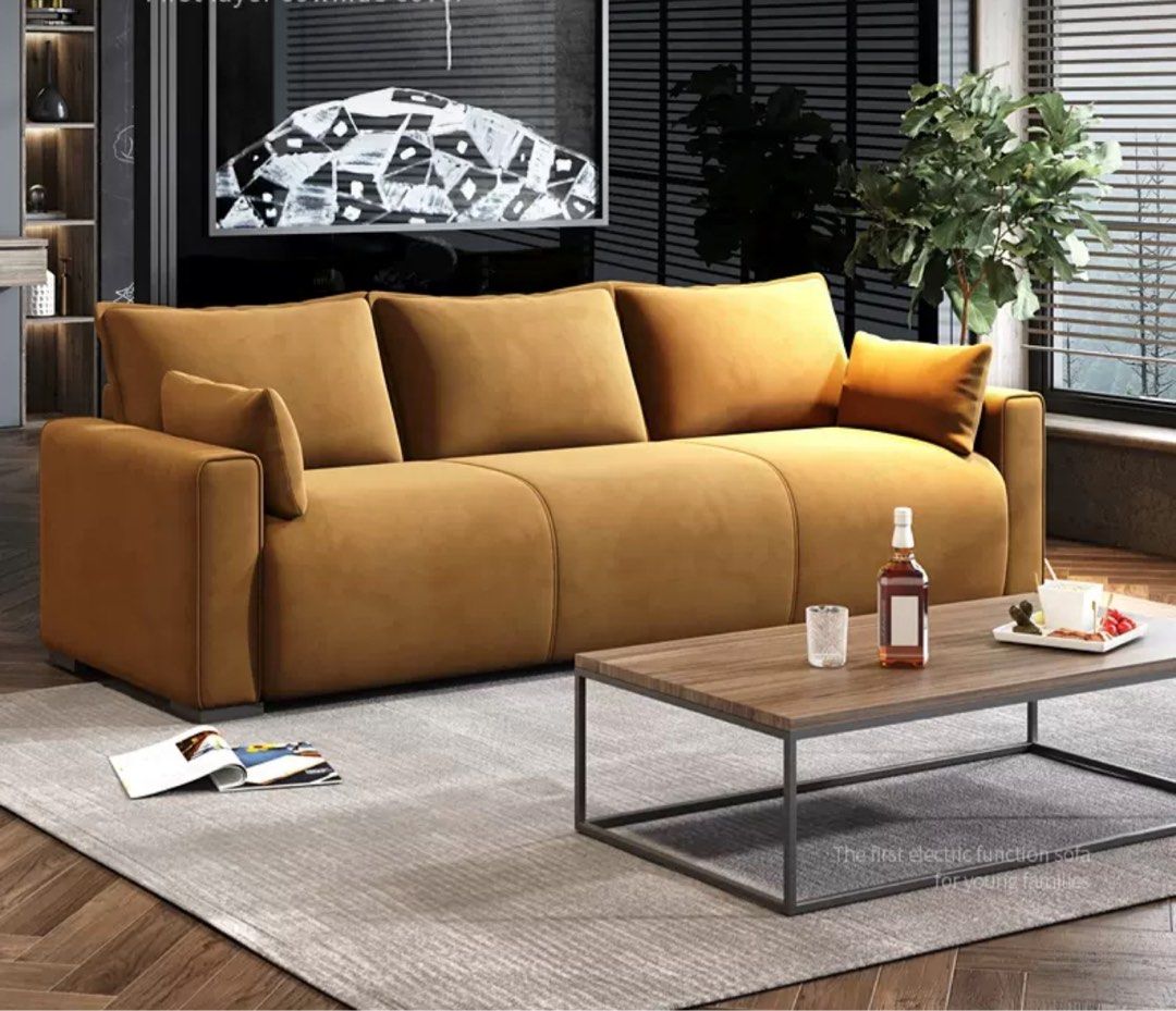 CELANORA Modern Leathaire Sofa