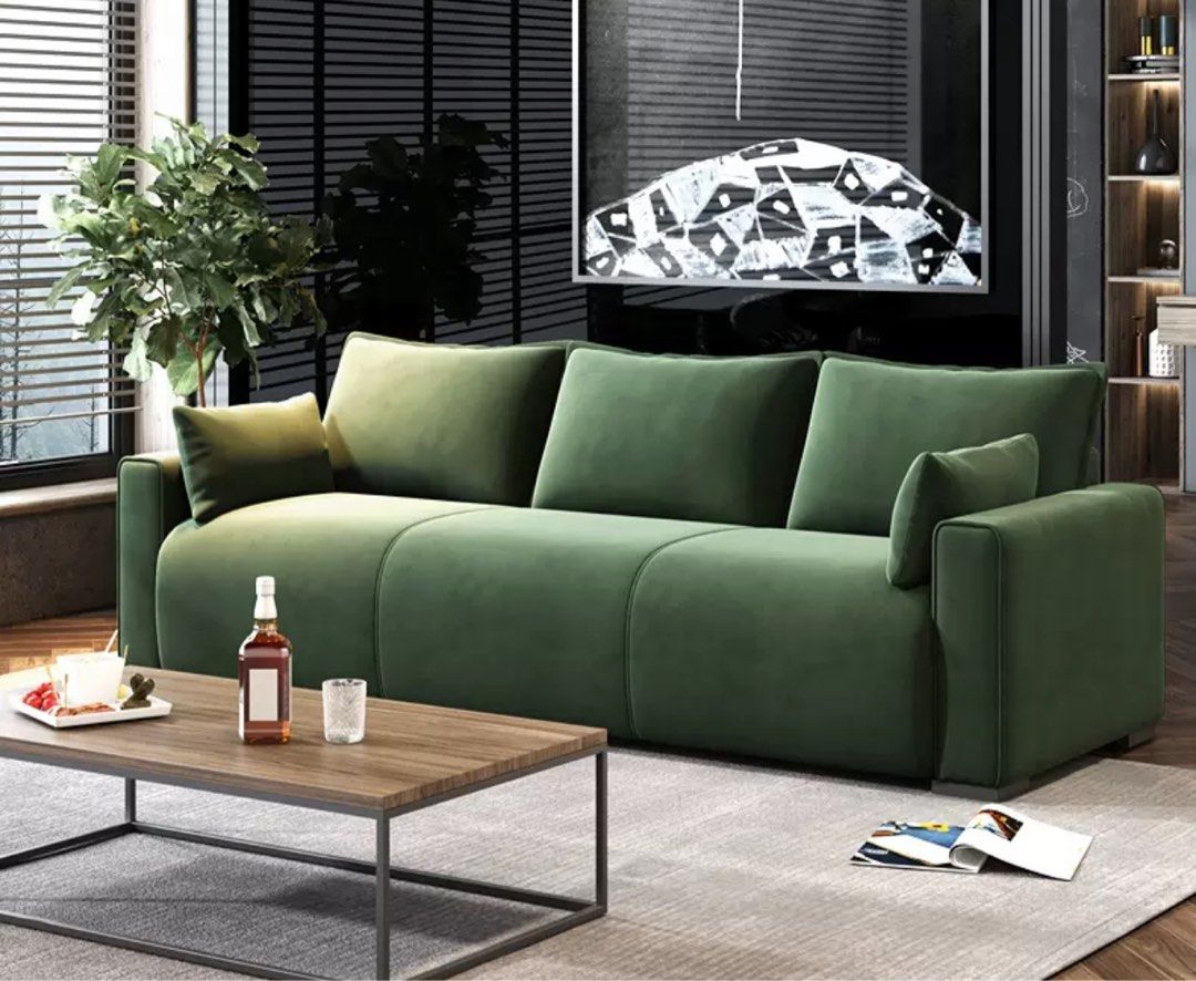 CELANORA Modern Leathaire Sofa