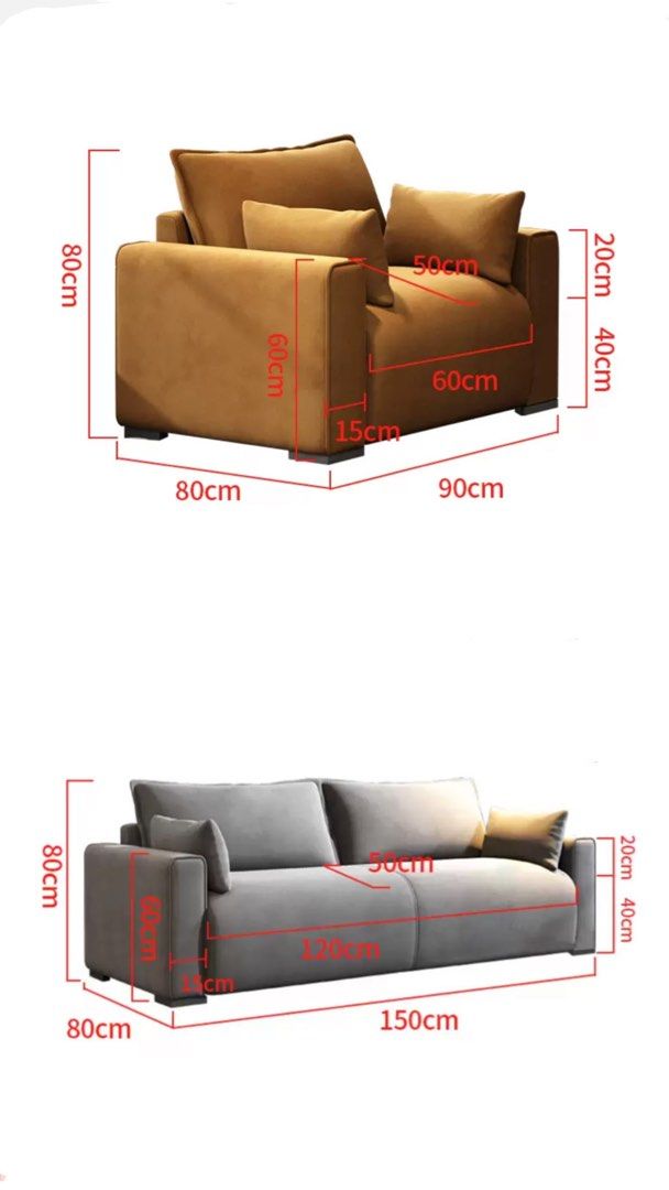 CELANORA Modern Leathaire Sofa