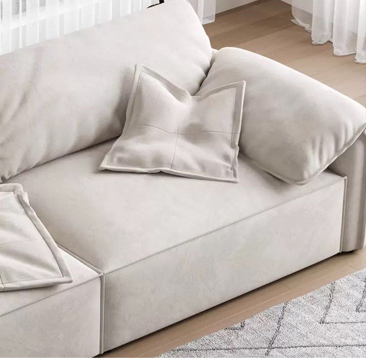 BREZARO Modern Velvet Sofa