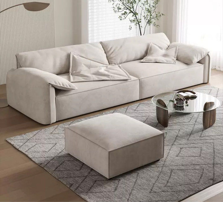 BREZARO Modern Velvet Sofa