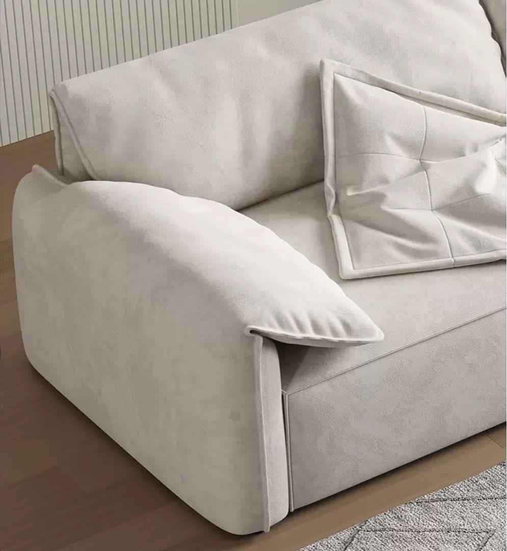 BREZARO Modern Velvet Sofa