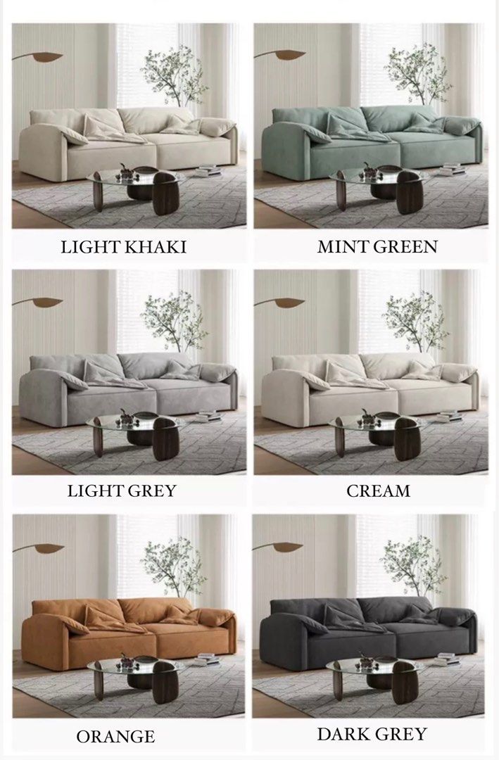 BREZARO Modern Velvet Sofa