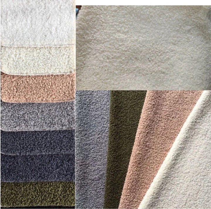 COLBY Modern Boucle Storage Bench