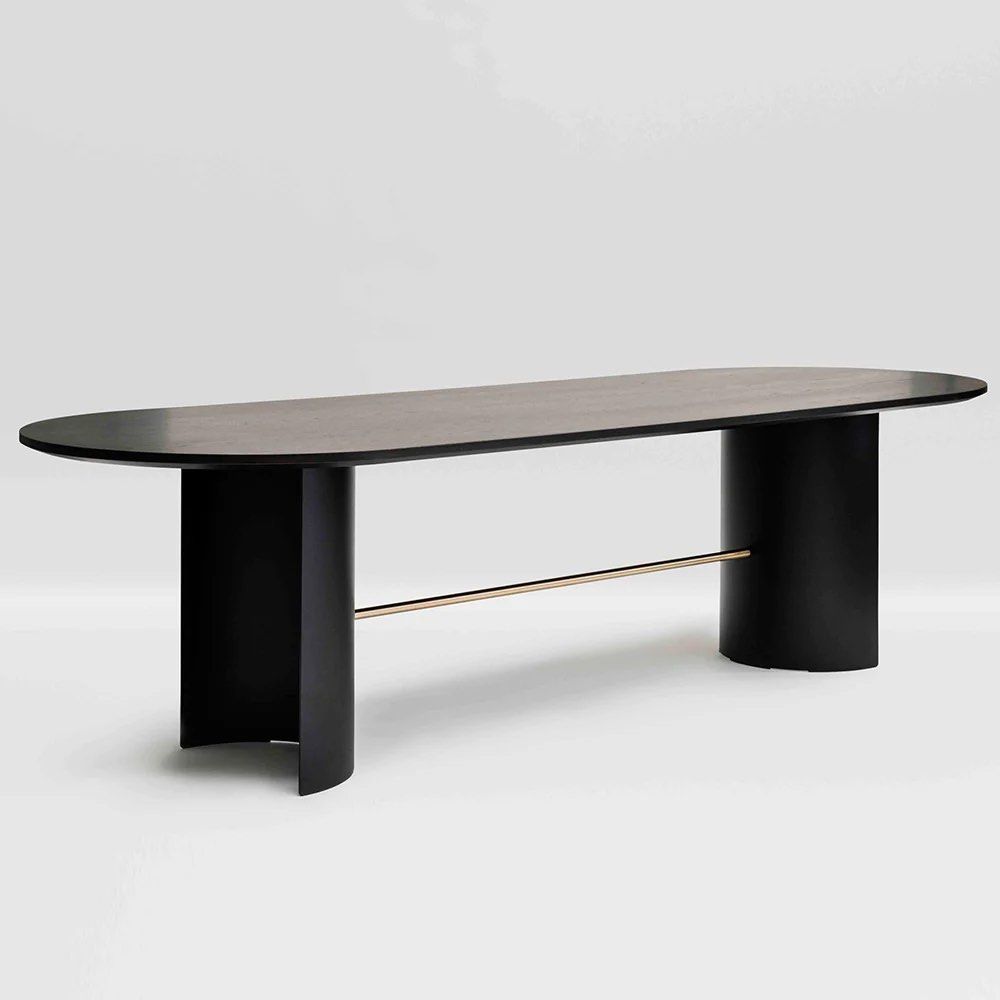 CHESNEY Black Dining Table