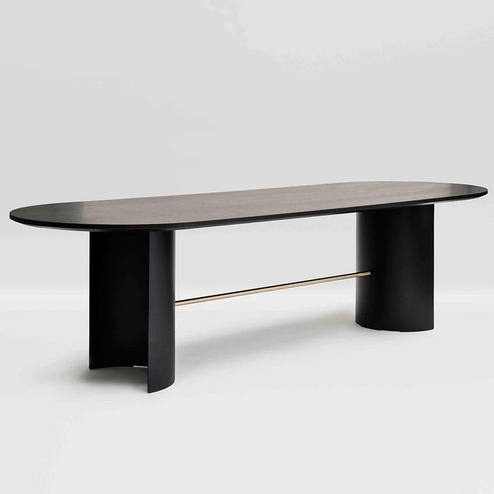 CHESNEY Black Dining Table