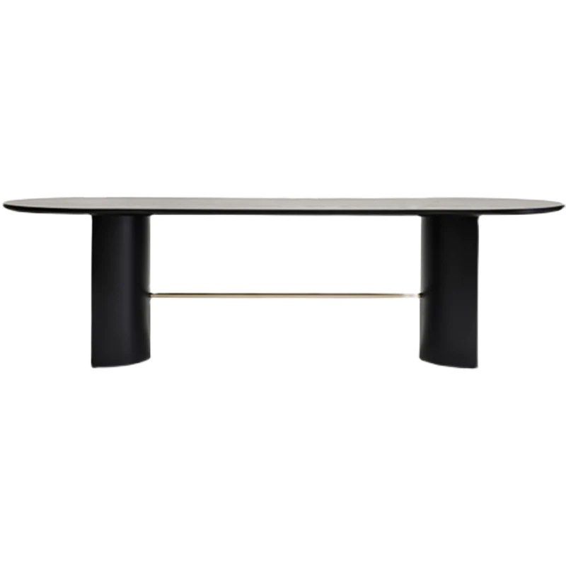 CHESNEY Black Dining Table