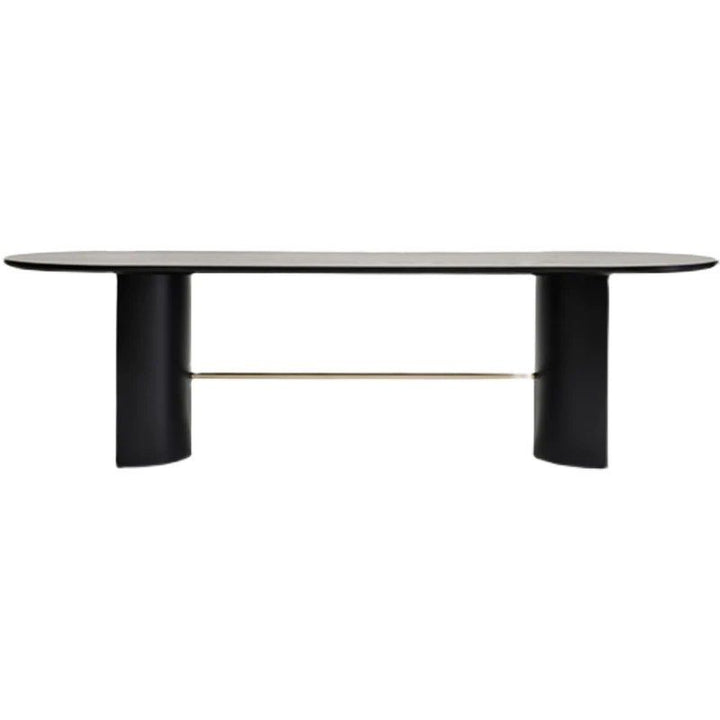 CHESNEY Black Dining Table