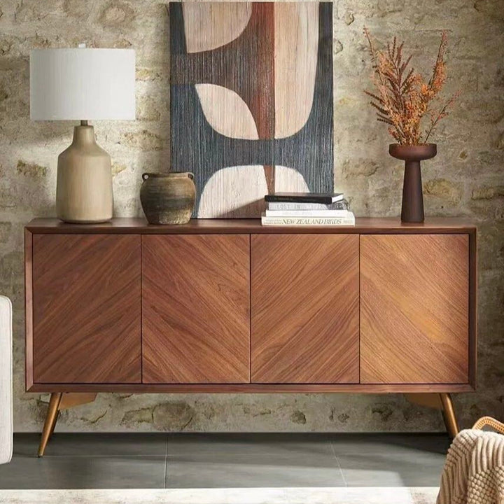 DAVID Rustic Solid Wood Sideboard