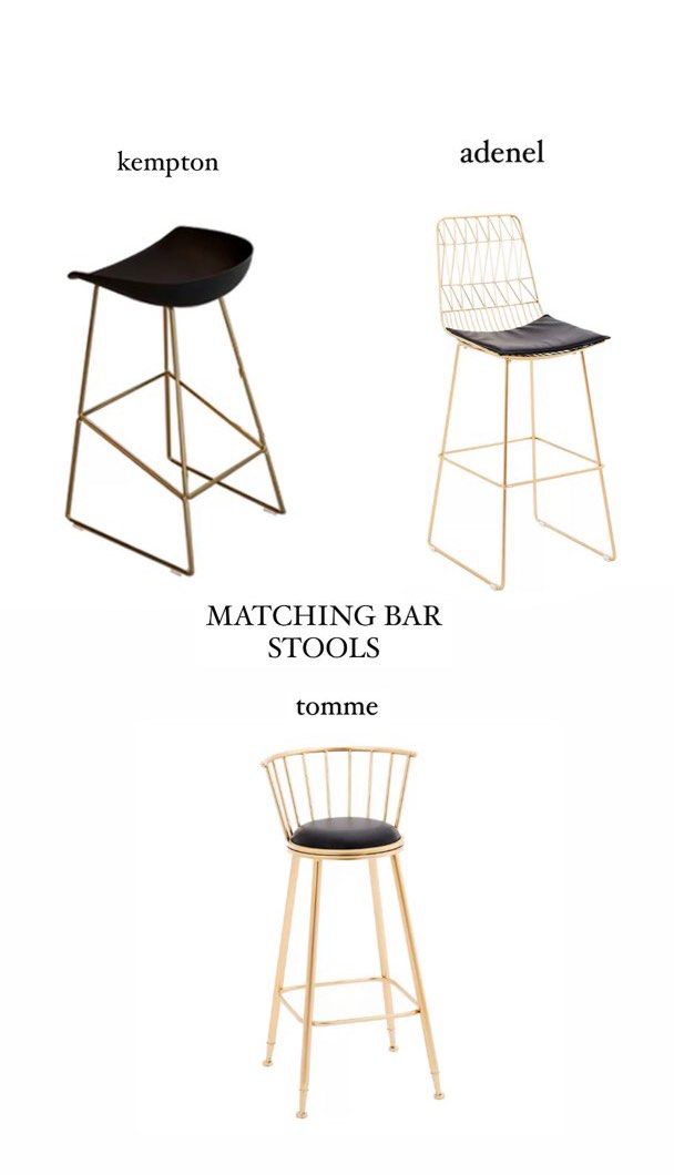 CLARA Modern Bar Table & Stools