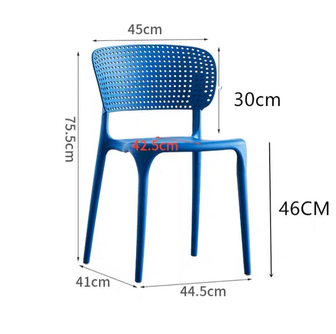 TESSA Modern Stackable Dining Chair