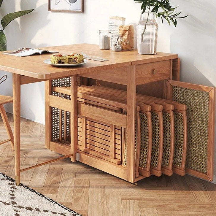 CHANDLER Foldable Dining Table & Chair Set