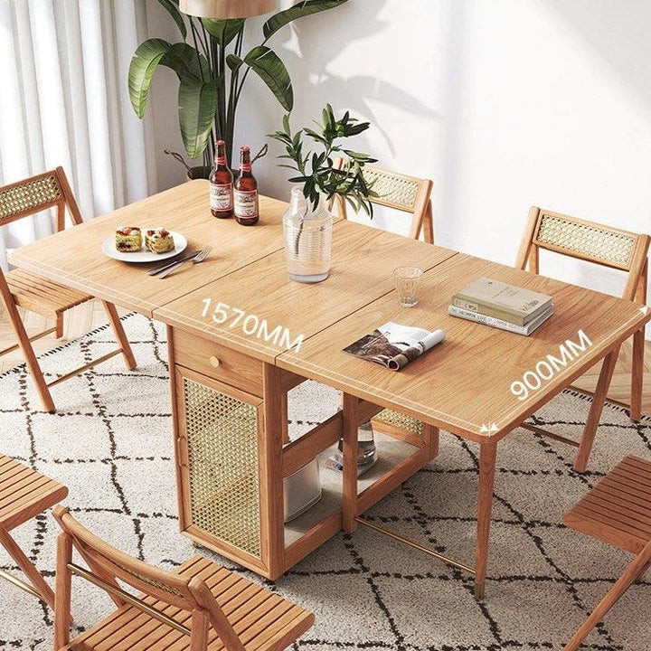 CHANDLER Foldable Dining Table & Chair Set