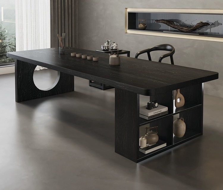 TREVIN Modern Solid Wood Dining Table